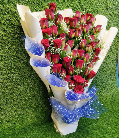 Red Heart Roses