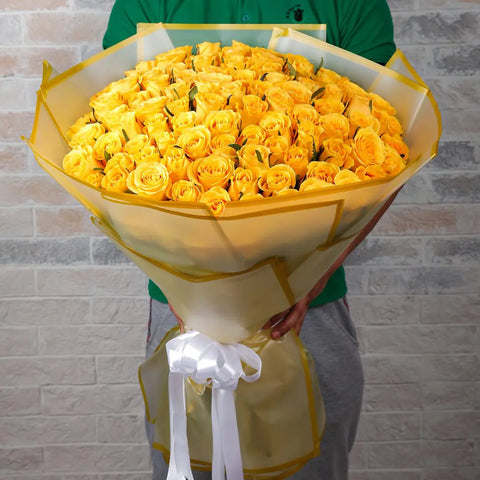 Something Special 100 Yellow Roses